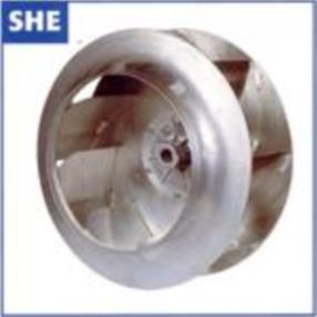 SHE single suction backward curved impellers with aluminium hub